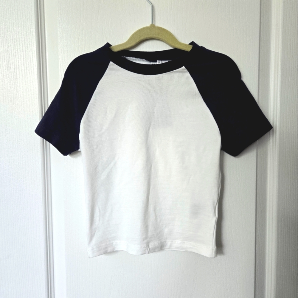 XS Colour Block Baby Tee